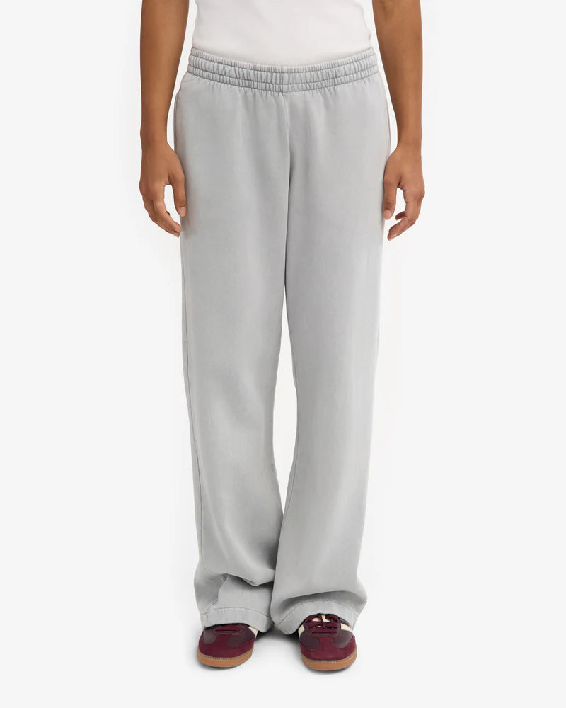 Sweatpants Organic Straight Leg - faded grey