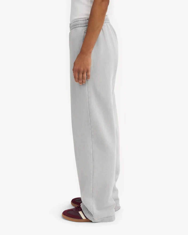 Sweatpants Organic Straight Leg - faded grey