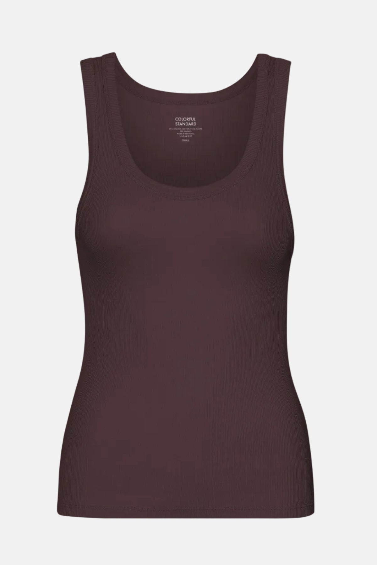Top Rib Organic - oxblood red