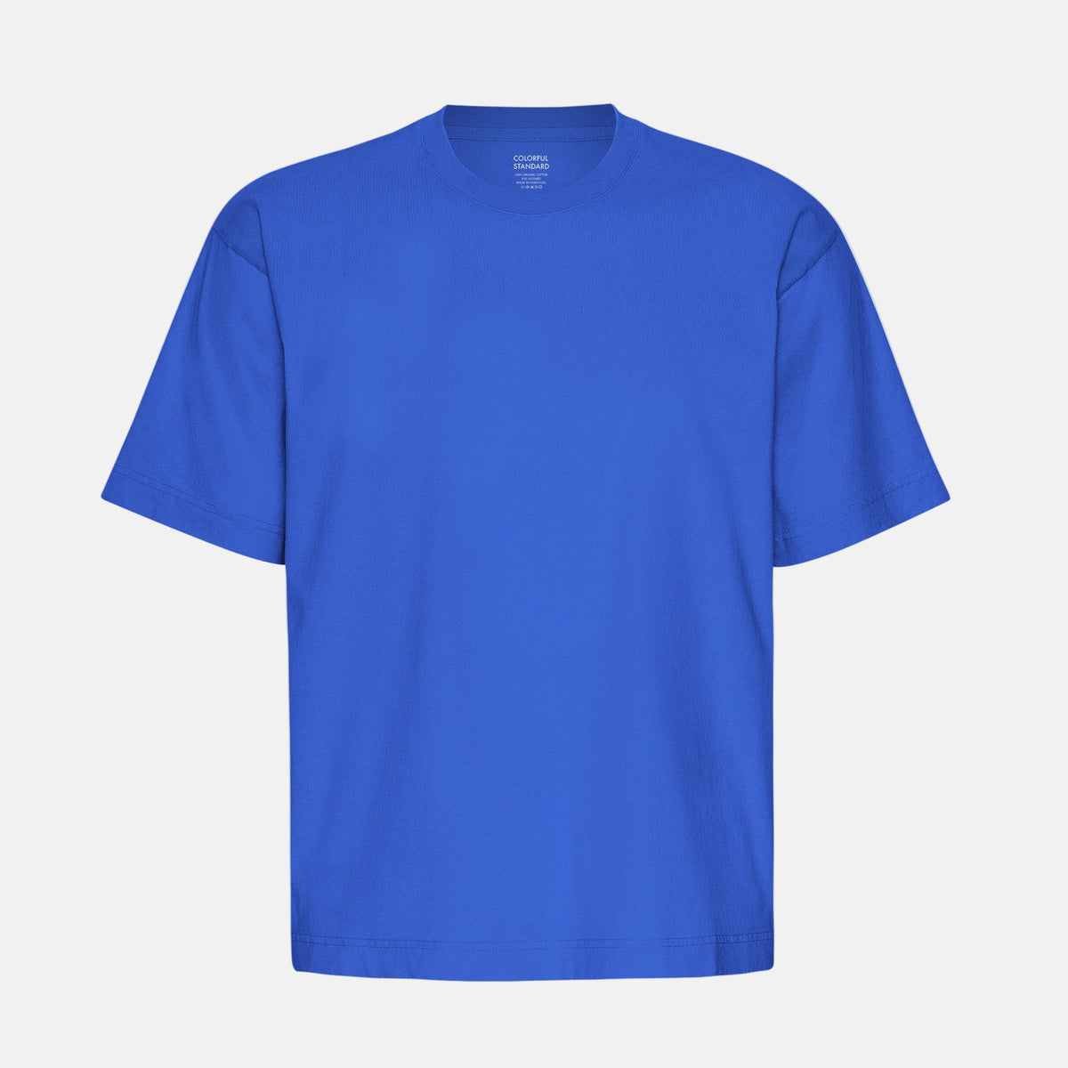 T-shirt Oversized Organic SS - sapphire blue