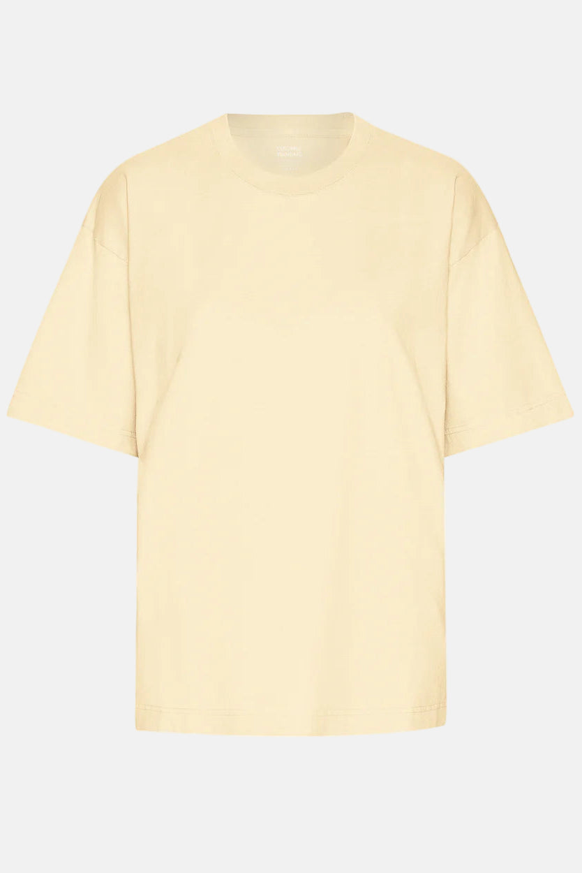 T-shirt Oversized Organic SS - Soft Yellow