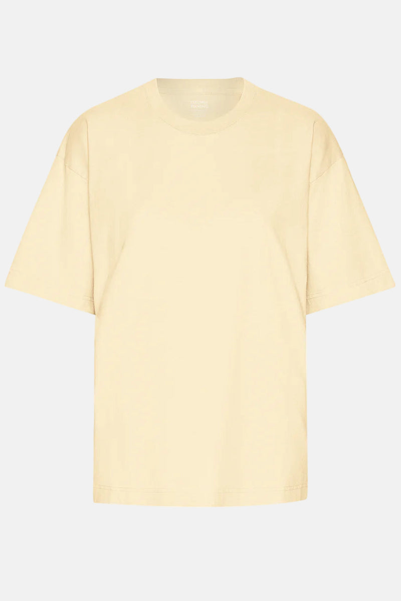 T-shirt Oversized Organic SS - Soft Yellow