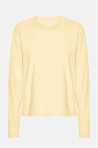 Shirt organic LS - soft yellow