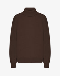Trui Merino Turtleneck - coffee brown