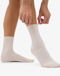 Sokken Classic Organic - ivory white