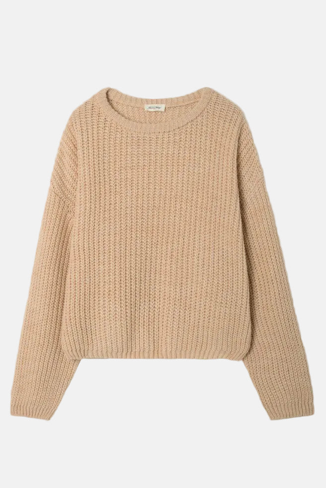 Trui Cyrow - beige clair