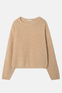 Trui Cyrow - beige clair