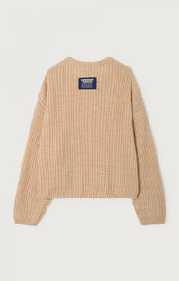 Trui Cyrow - beige clair