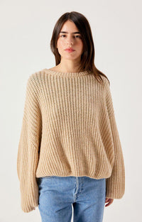 Trui Cyrow - beige clair