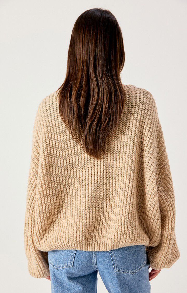 Trui Cyrow - beige clair