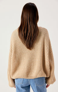 Trui Cyrow - beige clair