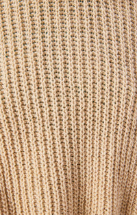 Trui Cyrow - beige clair
