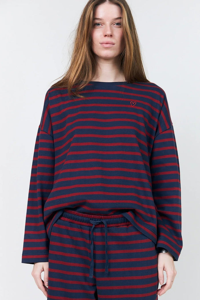 Shirt Demi LS - bordeaux