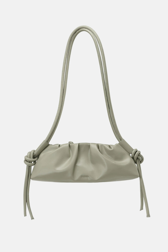 Dumpling Vegan Leather Bag - Sage