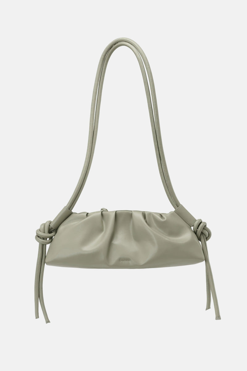 Dumpling Vegan Leather Bag - Sage