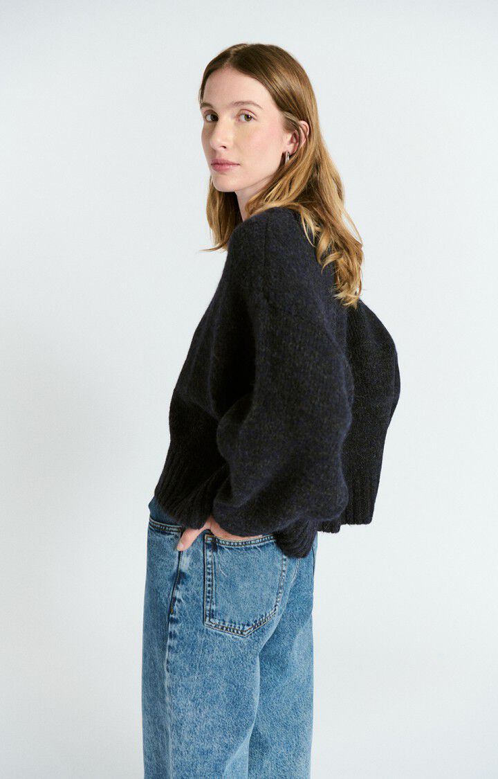Trui East - Navy Mouline