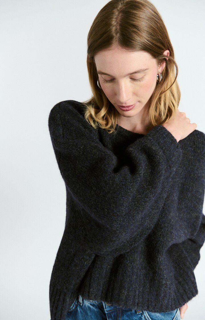 Trui East - Navy Mouline