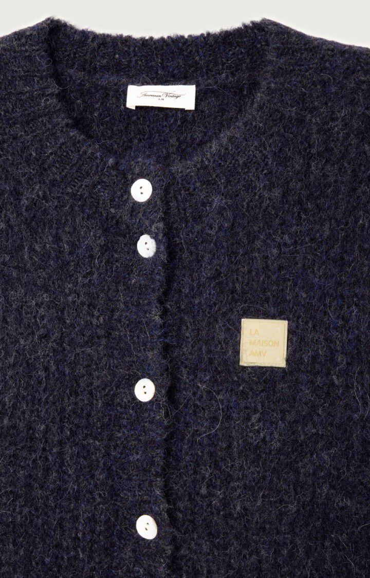 Vest East - Navy Mouline