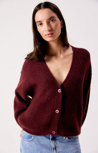 Cardigan East - acerola chine