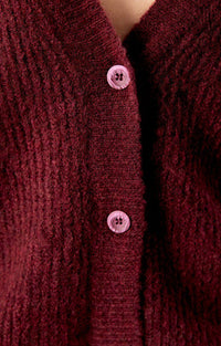 Cardigan East - acerola chine