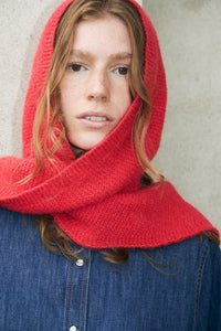 Bonnet Elise Knit - red