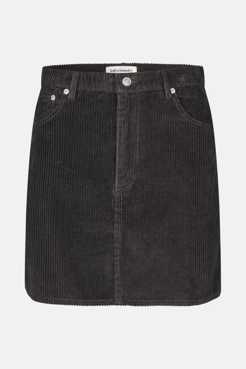Evas Short Skirt - Dark Mokka