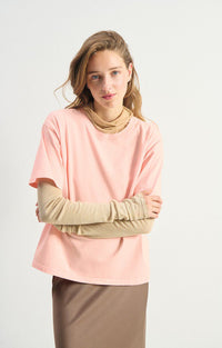 T-shirt Fizvalley - Camelia Vintage