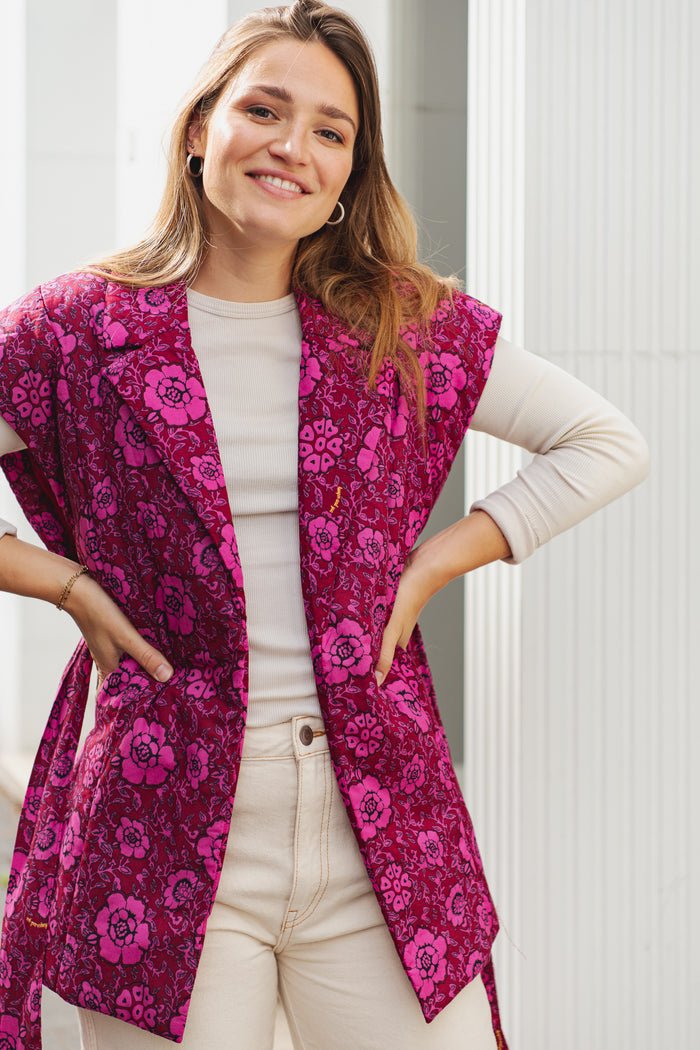 Vest Alexis - roze