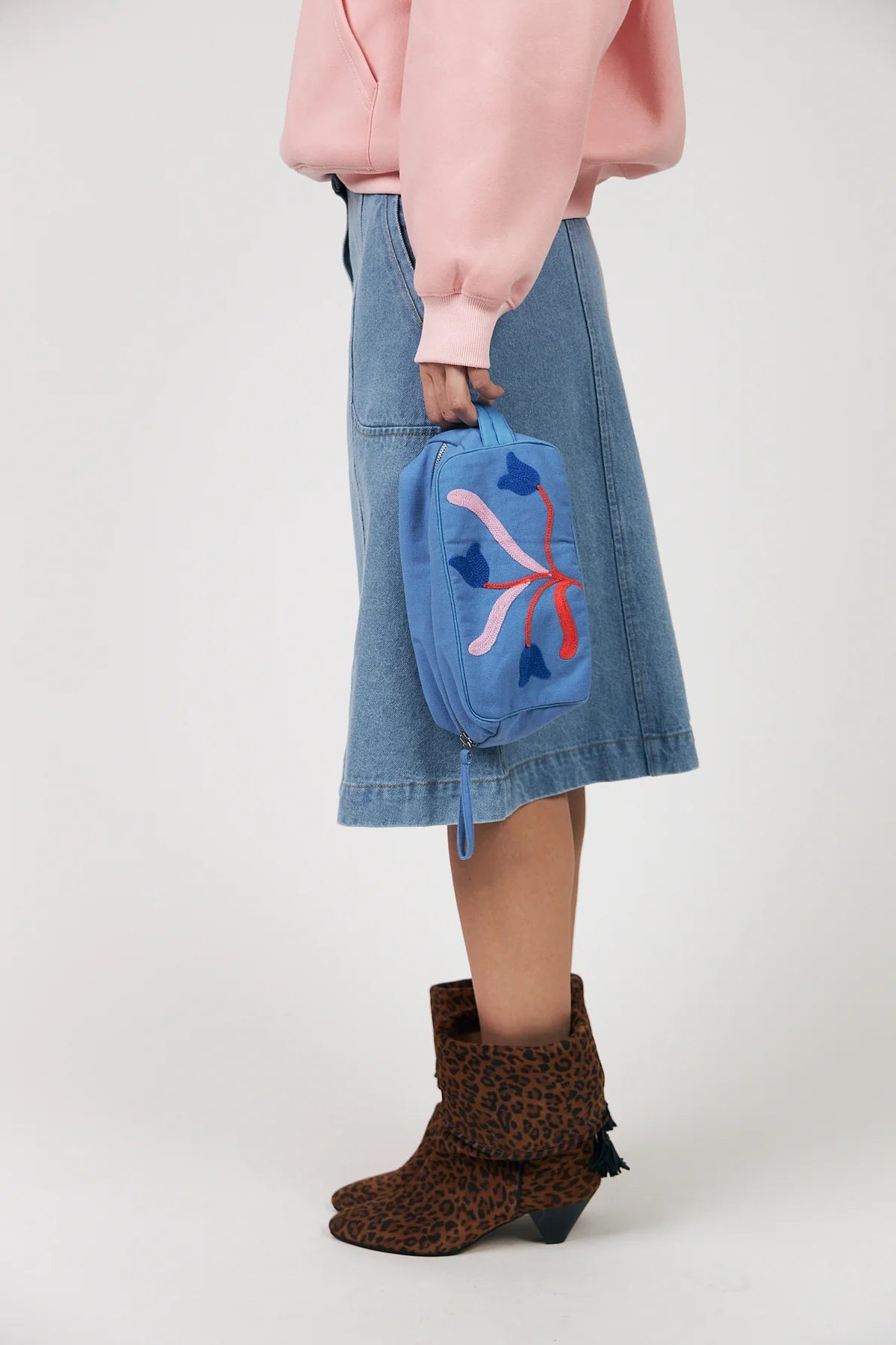 Make-up bag cavell - blue