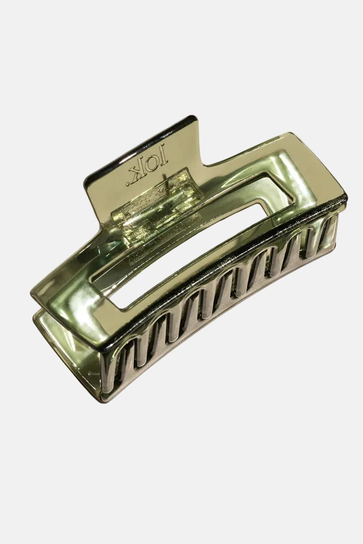 Haarspeld Rosa - clear green