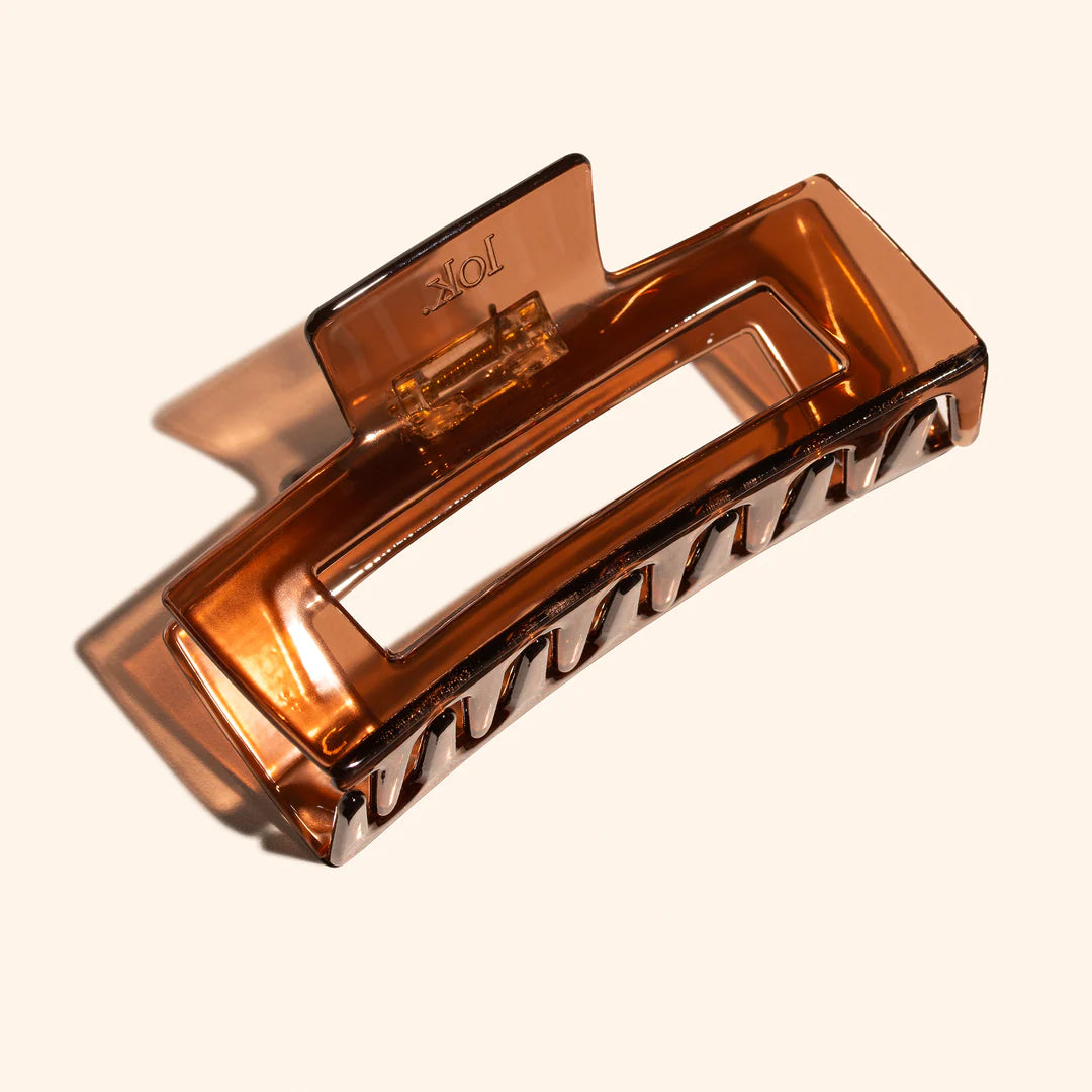 Haarspeld Lola - clear brown