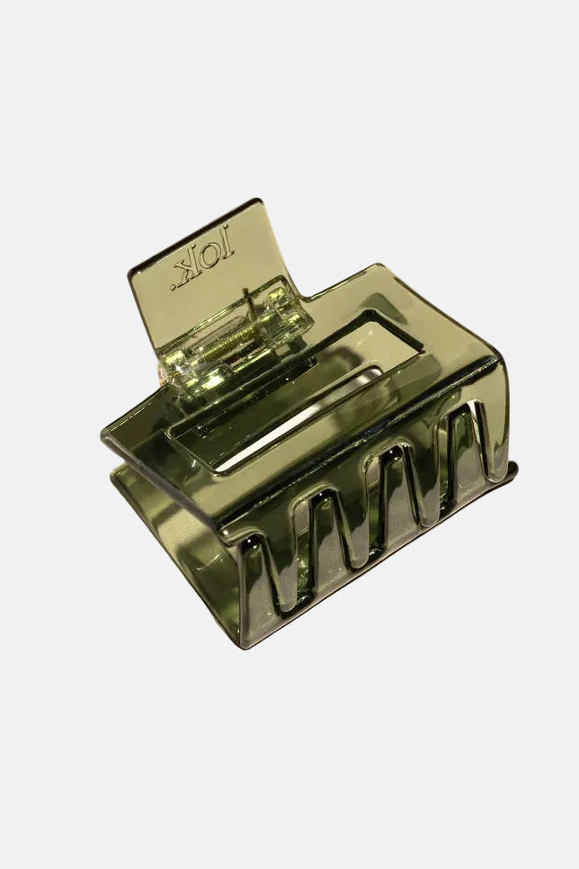 Haarspeld Bella - clear green