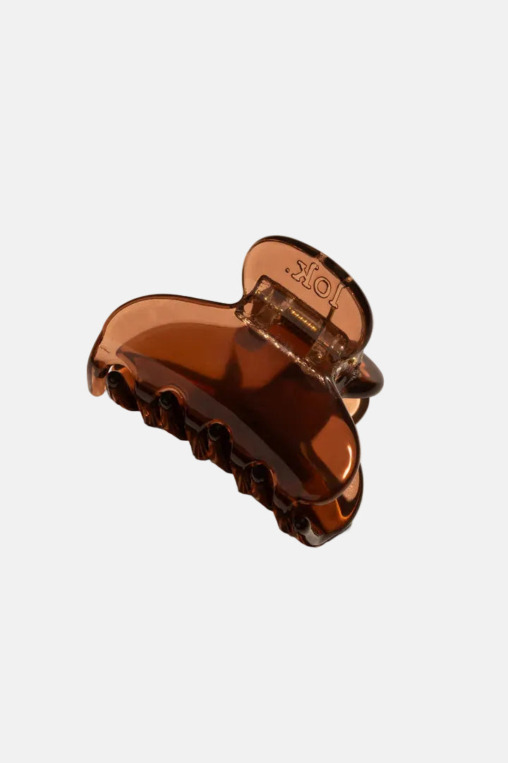 Haarspeld Lily - clear brown