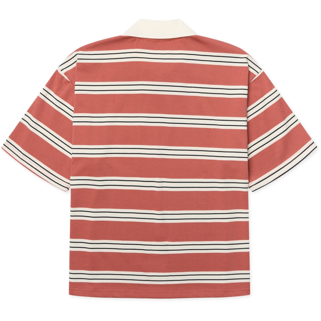 Polo Niro SS Zip - off white-rose