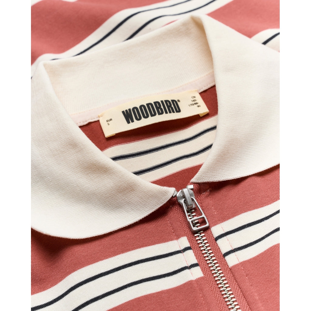 Polo Niro SS Zip - off white-rose