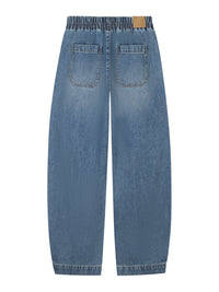 Jeans Barrel Fit Jogger - medium blue
