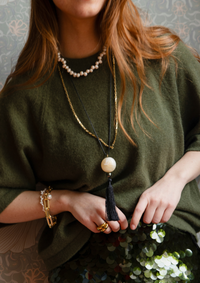 Ketting Fred Funky Big - white