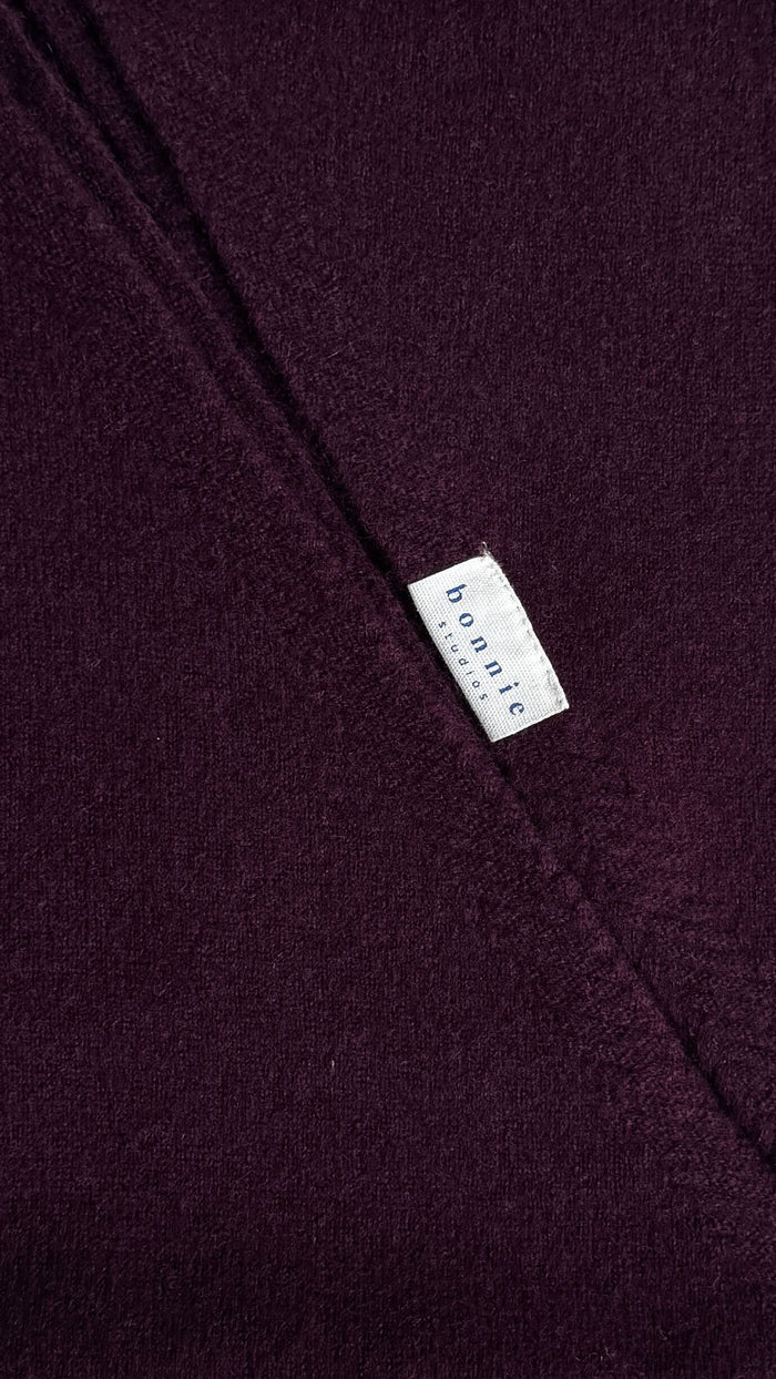 Sjaaltje Bonnie - aubergine