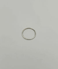 Ring Mini Round - zilver