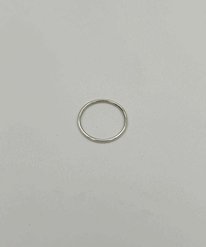 Ring Mini Round - zilver