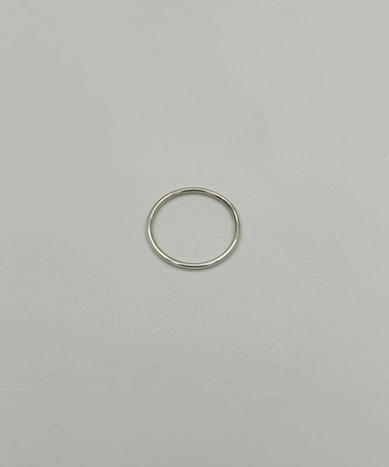 Ring Mini Round - zilver