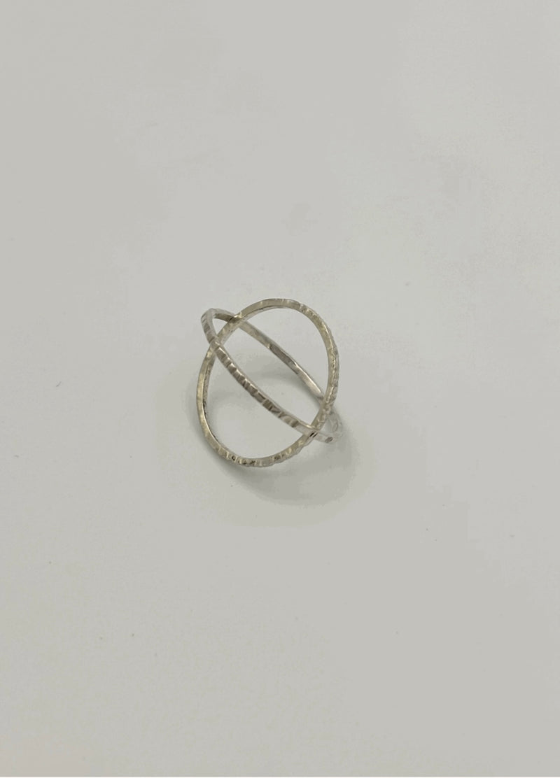 Ring Mini Square - zilver