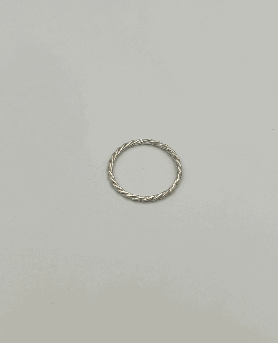 Ring Twisted - zilver