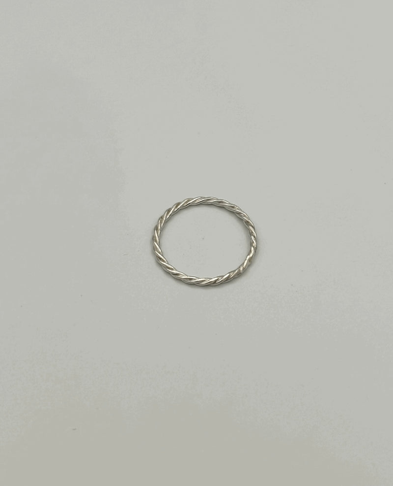 Ring Twisted - zilver