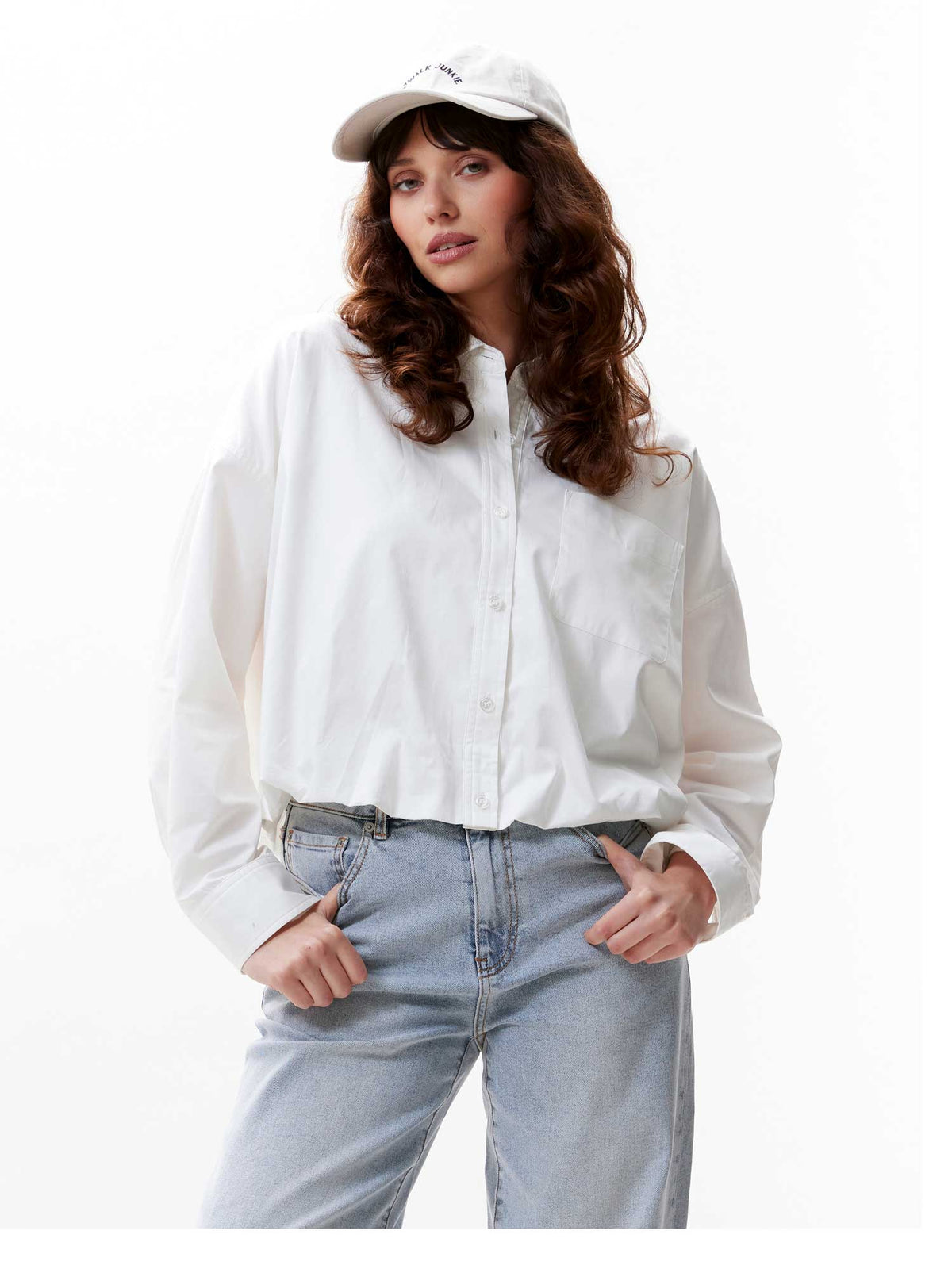 Blouse Tuck In Blouse - wit