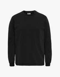 Shirt Oversized Organic LS - deep black