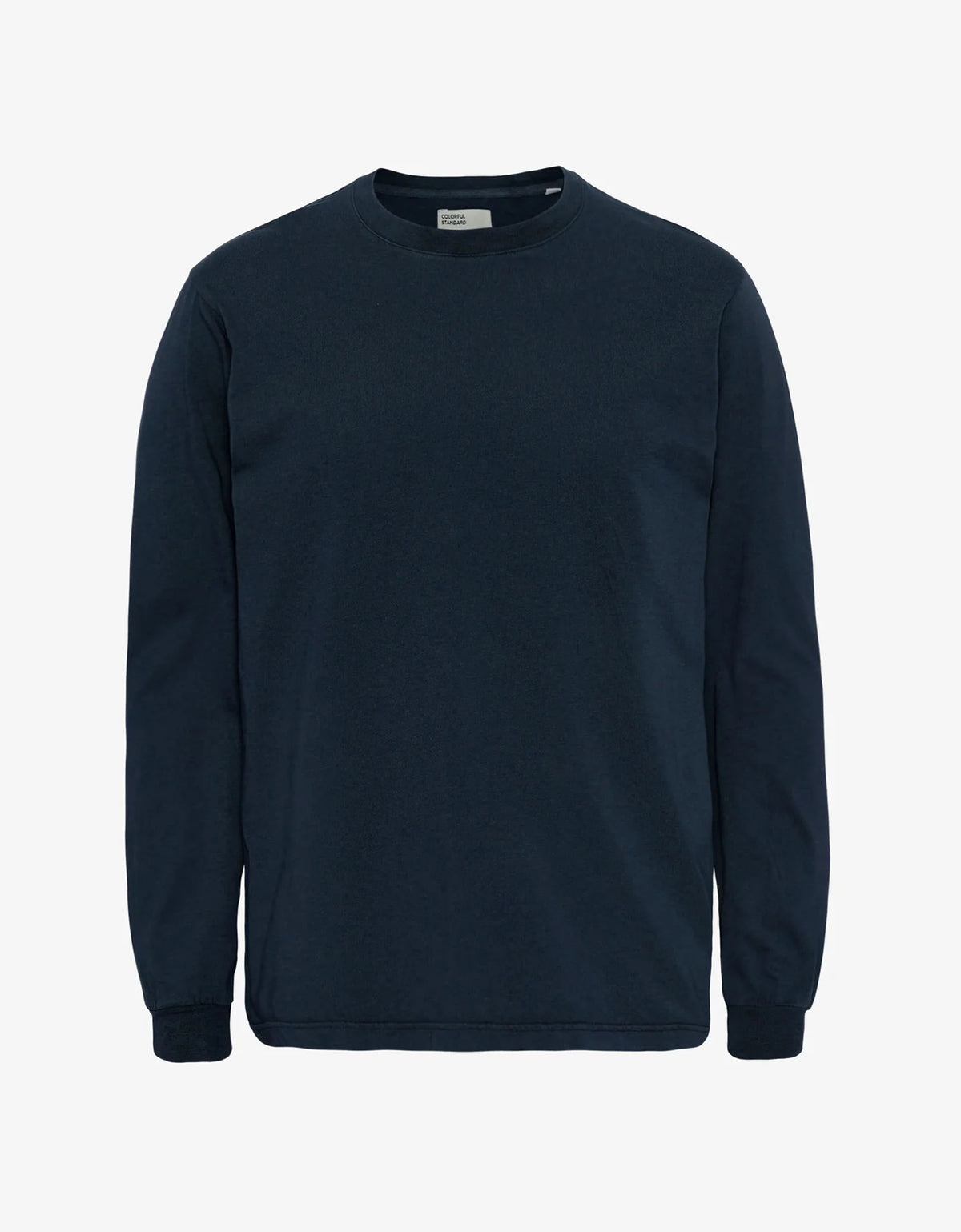 Shirt Oversized Organic LS - navy blue