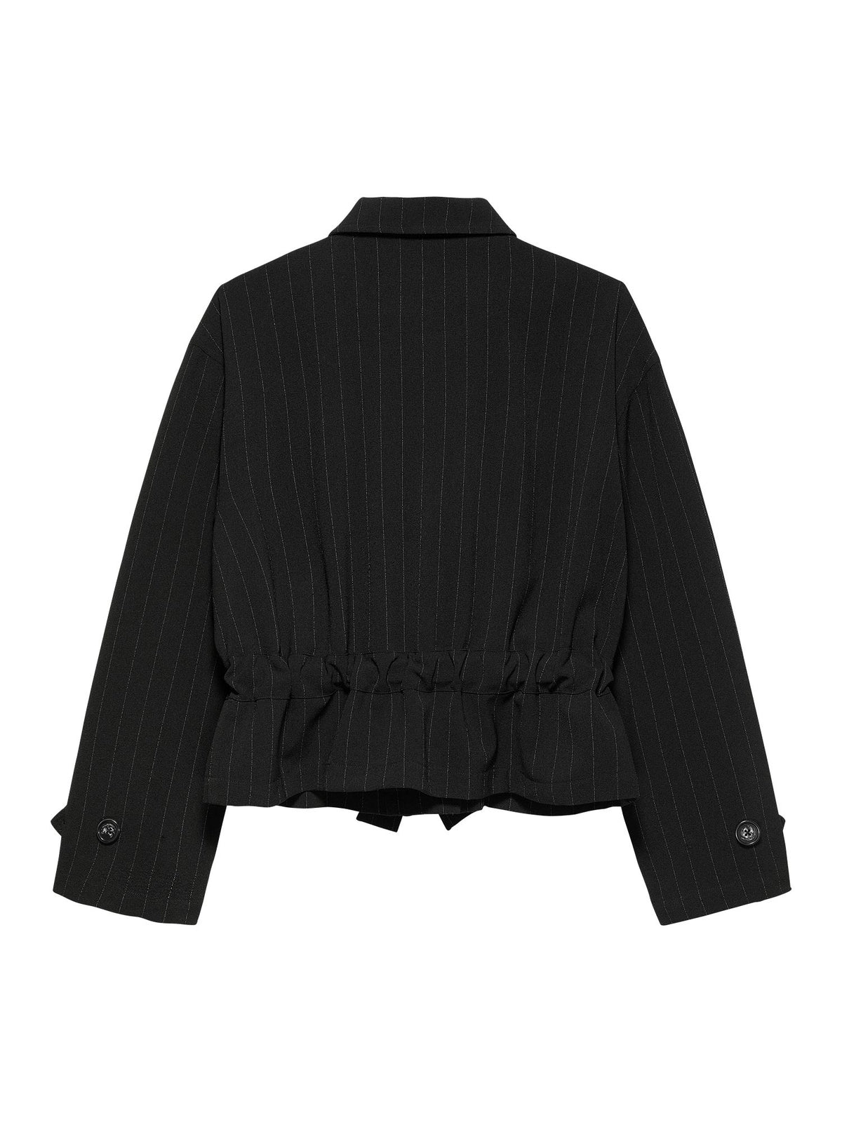 Jas Pin Stripe - zwart