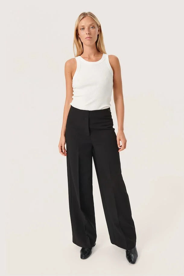 Broek Corinne Wide - zwart