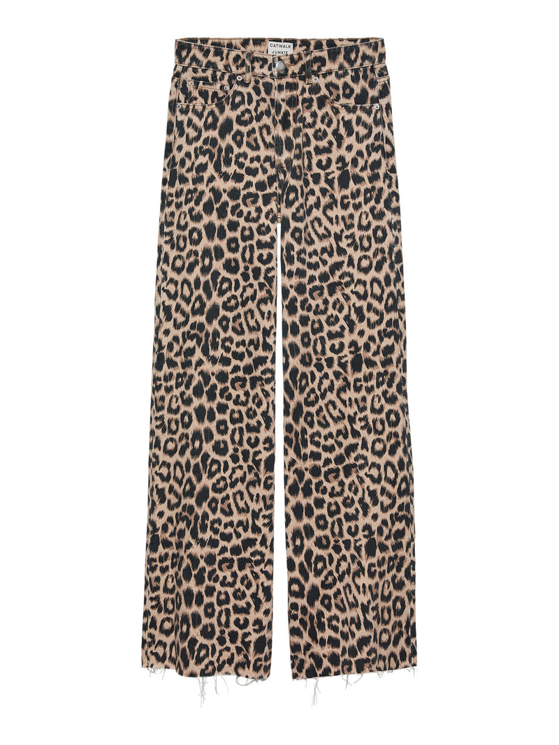 Jeans Loose - leopard